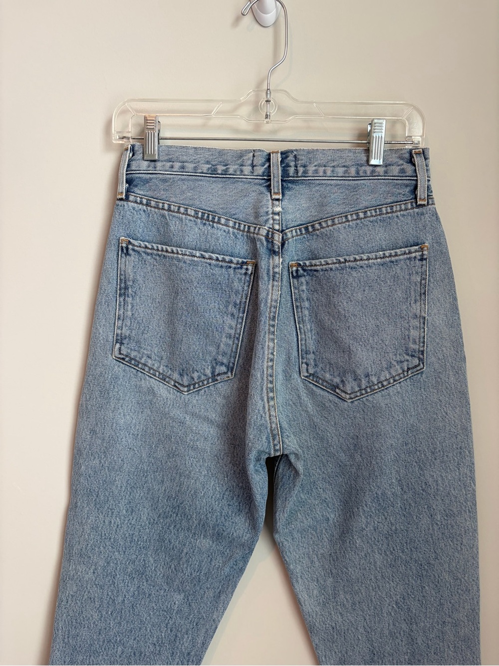 Agolde Riley High Rise Straight Crop Jeans - Picture 7 of 7